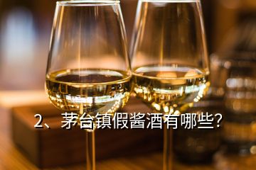2、茅臺鎮假醬酒有哪些？