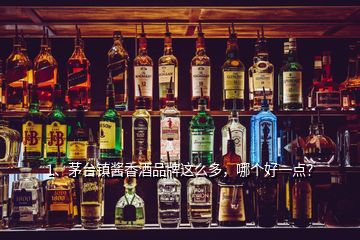 1、茅臺鎮(zhèn)醬香酒品牌這么多，哪個好一點？