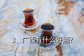 3、廣西有什么好酒？