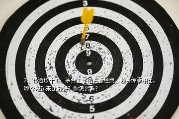 2、珍酒珍十五、茅臺王子酒醬香經(jīng)典、賴茅傳承相比，哪個喝起來比較好？你怎么看？