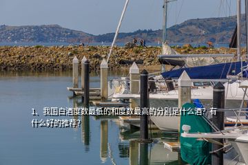 1、我國白酒度數最低的和度數最高的分別是什么酒？有什么好的推薦？