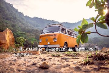 2、明天老朋友聚會，感覺醬香白酒不錯，醬香型白酒都有哪些牌子？