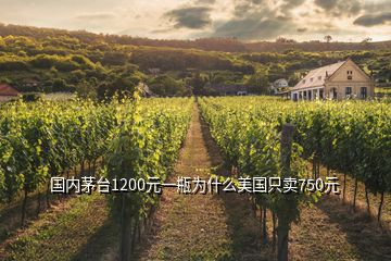 國內茅臺1200元一瓶為什么美國只賣750元