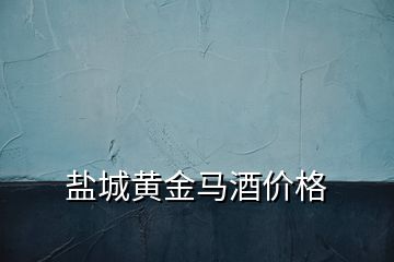 鹽城黃金馬酒價格