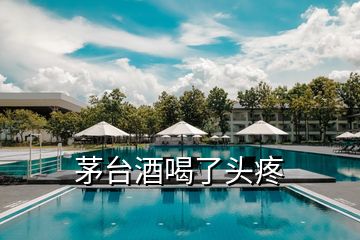 茅臺酒喝了頭疼