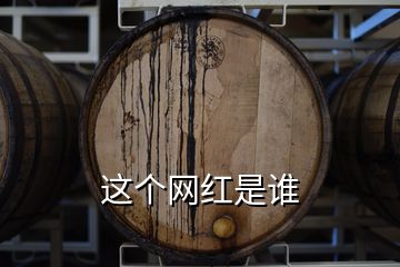 這個網紅是誰