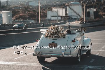 我才喝了一杯茅臺60ml左右 現在就頭暈了明天還要上早自習