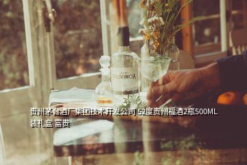 貴州茅臺酒廠集團技術開發(fā)公司 52度貴州福酒2瓶500ML裝禮盒 富貴
