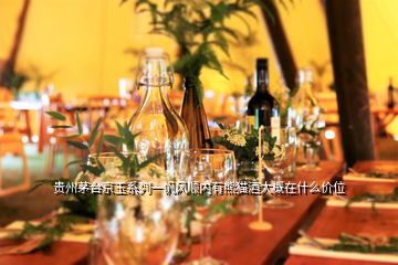 貴州茅臺(tái)京玉系列一帆風(fēng)順內(nèi)有熊貓酒大概在什么價(jià)位