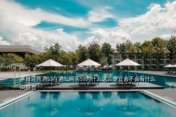 茅臺迎賓酒53在酒仙網買59為什么這么便宜會不會有什么問題百