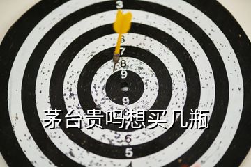 茅臺貴嗎想買幾瓶