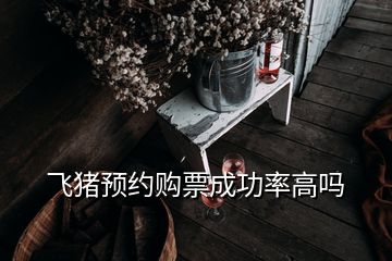 飛豬預(yù)約購票成功率高嗎