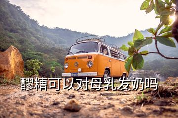 醪糟可以對母乳發(fā)奶嗎