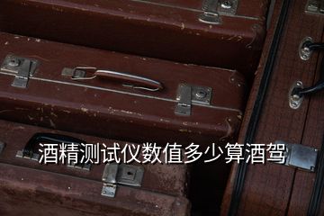 酒精測試儀數值多少算酒駕