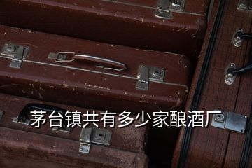 茅臺鎮共有多少家釀酒廠