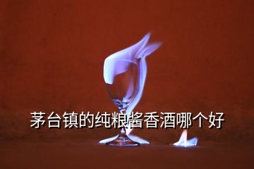 茅臺鎮的純糧醬香酒哪個好
