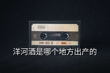 洋河酒是哪個地方出產的