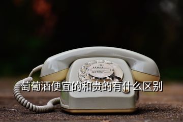 萄葡酒便宜的和貴的有什么區別