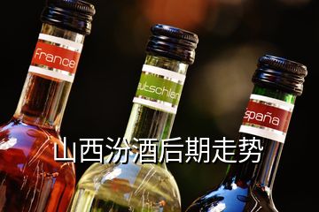 山西汾酒后期走勢