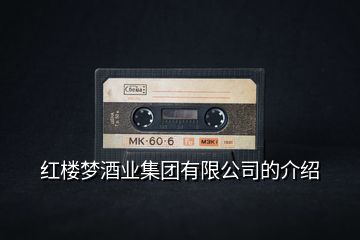 紅樓夢酒業集團有限公司的介紹