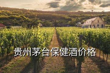貴州茅臺(tái)保健酒價(jià)格
