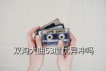 雙溝大曲53度優異沖嗎