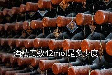 酒精度數42mol是多少度