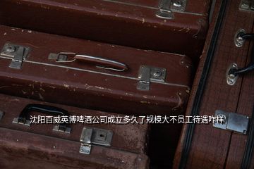 沈陽百威英博啤酒公司成立多久了規模大不員工待遇咋樣