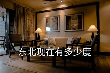 東北現在有多少度