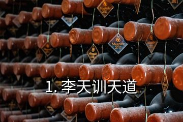 1. 李天訓天道