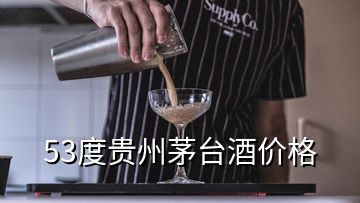 53度貴州茅臺(tái)酒價(jià)格