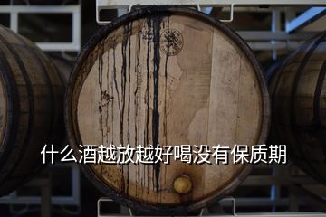 什么酒越放越好喝沒有保質期