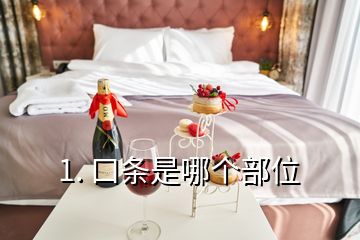 1. 口條是哪個(gè)部位