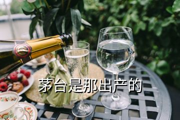 茅臺是那出產的