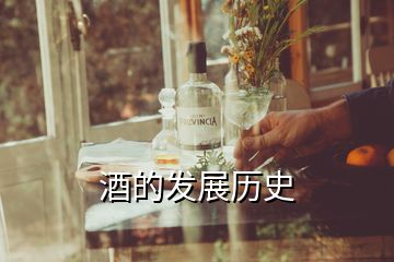酒的發展歷史