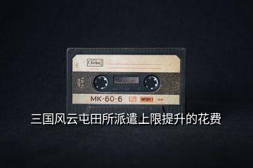 三國風云屯田所派遣上限提升的花費
