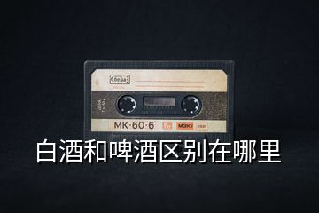 白酒和啤酒區別在哪里