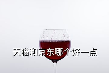 天貓和京東哪個好一點
