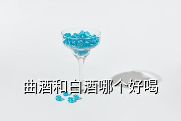 曲酒和白酒哪個好喝