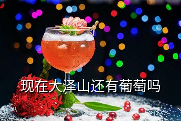 現在大澤山還有葡萄嗎