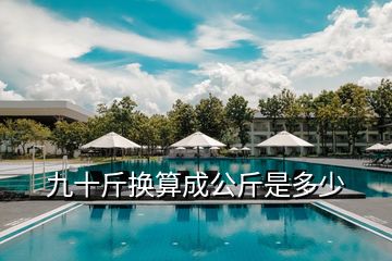 九十斤換算成公斤是多少