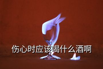 傷心時應該喝什么酒啊