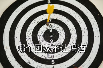 哪個(gè)國(guó)家不讓喝酒