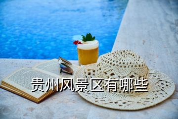 貴州風景區有哪些
