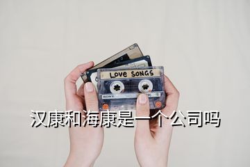 漢康和?？凳且粋€(gè)公司嗎