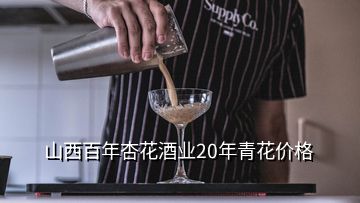 山西百年杏花酒業20年青花價格