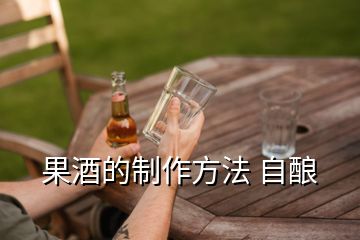果酒的制作方法 自釀