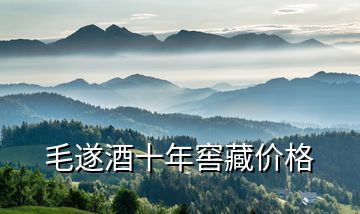 毛遂酒十年窖藏價格