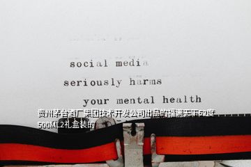 貴州茅臺酒廠集團技術開發公司出品的福滿天下52度500ML2禮盒裝的