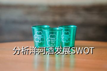 分析洋河酒發展SWOT